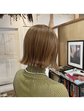 ホーミートウキョウ(HOMIE TOKYO) 渋谷×おすすめ×ケアブリーチ×イルミナカラー×ハイライト