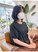 くびれボブ。