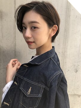エトラ 渋谷店(etora) 耳掛けセンターパート　ハンサムショート