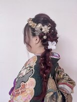 エム インターナショナル 春日部本店(EMU international)&nbsp;編みおろし/振袖ヘア/成人式/前撮り