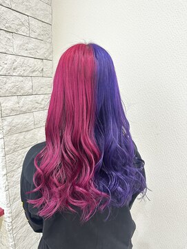 ダンク(DUNK) ピンクパープルツートン