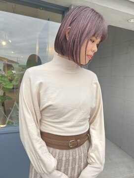 シロ 甲東園店(SHIRO) 【ナチュラルボブ/前髪あり/イメチェン/20代/30代／40代】