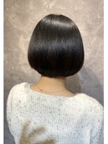 ザラフター ザブリーチ 新下関(the laughter/The bleach)&nbsp;やわらか丸みボブ