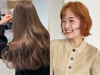 エヌ 烏丸(enu)の写真/ナチュラルなデザインカラーが得意◇ブリーチに挑戦したいけど、どんなカラーが似合うか分からない方も◎