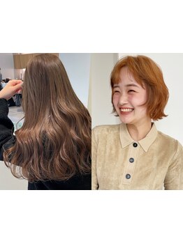 ナチュラルなデザインカラーが得意◇ブリーチに挑戦したいけど、どんなカラーが似合うか分からない方も◎