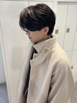 ユーフォリア 渋谷グランデ(Euphoria SHIBUYA GRANDE) 毛流れパーマ　ニュアンスパーマ　センターパート