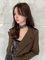 ユーフォリア 渋谷グランデ(Euphoria SHIBUYA GRANDE)&nbsp;ショコラブラウン　チョコレートブラウン　顔まわりカット