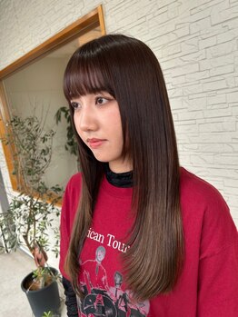 ラウレア(Laule'a)の写真/"うる艶髪"の秘密はヘアケアに特化した髪質改善メニューで、必要なケアをご提案☆