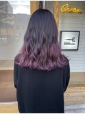 グラデーションカラーピンク