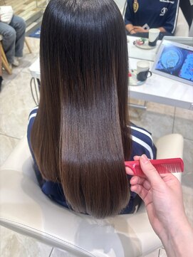 ケンジ 平塚 アネッタ(KENJE annetta) 【縮毛矯正】ダメージ補修ストレートヘア