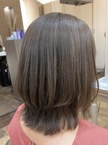 アルターリール(aL ter Rire)&nbsp;くびれヘア/アプリコットオレンジ/ハイライトカラー/福原遼華