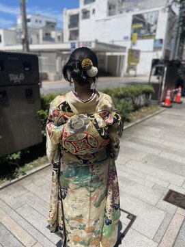 カチモリ×振袖