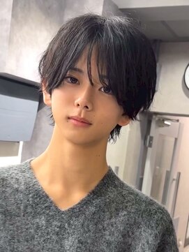 ナチュラル 渋谷(NATURAL) フェザーパーマ／スパイキーショート［メンズ／渋谷］