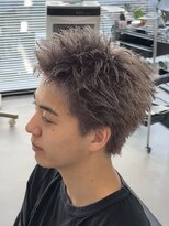 ゴート(GOATO) ハイトーン スパイキーショート 短髪 アップバング