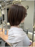 【廣川】サイエンスアクア/オリーブブラウン/レイヤーボブ