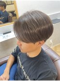 透明感シアーベージュカラー