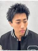 MEN’S HAIR/波巻スパイラル/フェザーパーマ/西院眉毛CUT