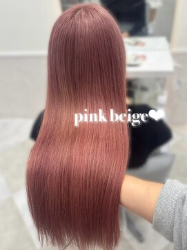 リルミー ミュエナ 大須 矢場町(Lilme myuena) あわめピンクベージュ♪『ゆい』