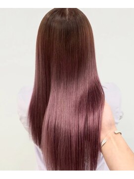 シエラ 心斎橋(CIERA.) ミディアムヘア50代髪型レイヤーカットバレイヤージュ