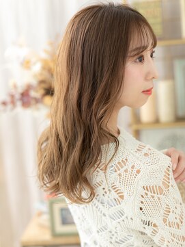 カバーヘア ブリス 志木南口駅前店(COVER HAIR bliss) ベージュカラー外国人風エアウェーブパーマc7志木20代30代40代