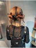 【ツインカチモリ】結婚式/銀座/ヘアセット/アレンジ