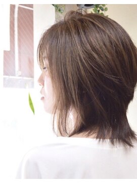 ヘアカフェ コトノハ(hair cafe Kotonoha) 【コトノハ】ボブウルフ髪質改善うるツヤ髪小顔レイヤースタイル