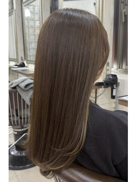 ヘアーアンドメイク シークタチカワ 立川店(Hair&Make Seek) 【古澤】ワンカラーで叶うオリーブベージュ