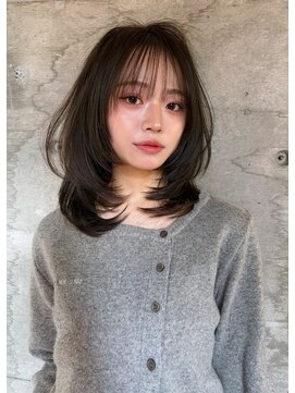 サイン 韓国ボブ 渋谷(SIGN) お洒落なレイヤーカット韓国ボブレイヤーボブ渋谷タッセルボブ