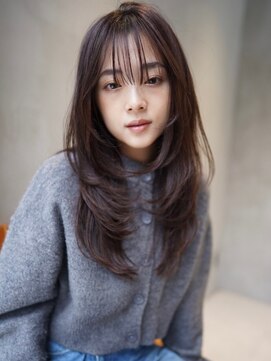 ニコ トウキョウ ヨコハマ(nico) 韓国ヘアーハッシュカットレイヤーカットグレージュブリーチ無し