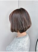 40代50代　ハイライト/ふわっとグラデーションボブ　2603
