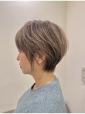 くびれショート/ひし形ショートボブ/ベリーショート