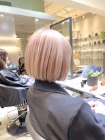 ロンドシェリ 仙台(Lond Cheri)&nbsp;ケアブリーチダブルカラーブリーチホワイトピンク仙台顔まわり