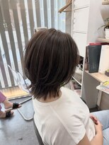 アンサ 長岡天神店(ANSA) 地毛風極細ハイライト×レイヤーカット