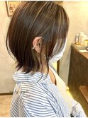 【iro...by rupopolu】おしゃれハイライトボブ