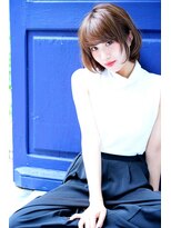 シエル ヘアーデザイン(Ciel Hairdesign) 【Ciel】　ブランシュ・ショート　Along with the blue door