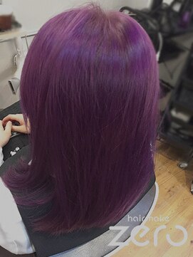 ヘアメイクゼロ 坂戸駅前店(hairmake zero) アメジストカラー【hairmake zero坂戸店】