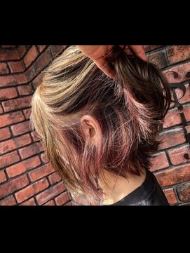 シイジ(SiiJe) コントラストピンク☆インナーカラー