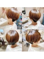 ヘアー ソムリエサロン ベルラ(Hair sommelier salon Bella)&nbsp;Bella Yumie☆大人可愛いベリーショート