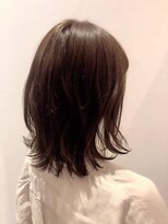 ヘアーアンドスパ フェリーチェ ミチ 野田屋町店(HAIR&SPA felice MICHI) 外ハネミディアム