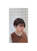 グラデーションショートボブ
