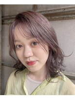 クラク 笹塚店(KURAKU) ピンクベージュ/くびれレイヤー/10代20代