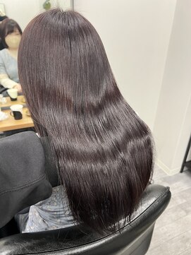 コード 四条河原町駅店(CHORD) 京都河原町/美容室/髪質改善/艶髪レッドカラー/韓国ヘア