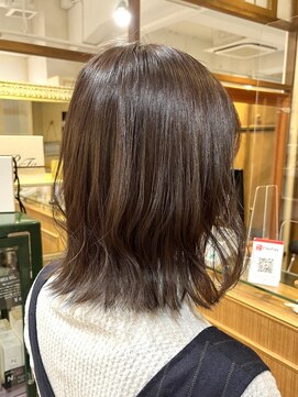 ネオリーブカップ 町田店(Neolive capu) 外ハネレイヤーボブ×ココアブラウン【町田/jr町田/町田駅】