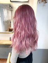 ヘアーワークス ヘルム 渋谷店(HAIR WORKS HELM)&nbsp;[HELM渋谷］PINK COLOLR