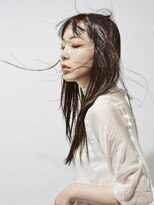 ボタンヘアー 日吉(BoTaN HAIR) 黒髪ロング/エアストレート/オン眉バング/日吉