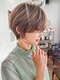 ハルキミナトジャパンオキナワ(HARUKI MINATO japan OKINAWA)の写真/隠すではなく活かす、デザイン性が高いグレイカラー。技術力で白髪をぼかすので従来よりも髪に優しい