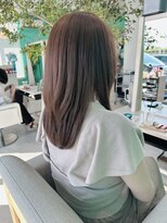ユーフォリア(Euphoria.)&nbsp;ベージュ系カラー×ロングレイヤー