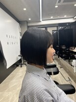 ハルキミナト ジャパン トウキョウ(HARUKI MINATO japan TOKYO) 丸みボブ