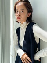 オーシャン(Ocean)&nbsp;［Ocean Hair&Life 水田］切りっぱなしボブ/ニュアンスカラー