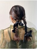 【zest中野/北村星楽】ゆるふわお呼ばれヘアアレンジ